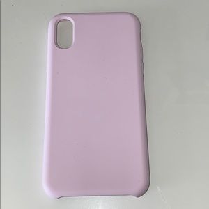 Silicone iPhone X case